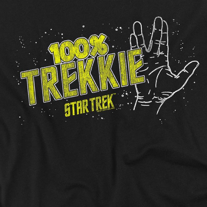Actual product image Unisex Adult Trekkie T-Shirt (XXL)