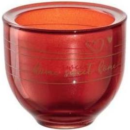 Leonardo, Windlicht, Tischlicht home sweet 7 6 Stück, Rot (6 x)