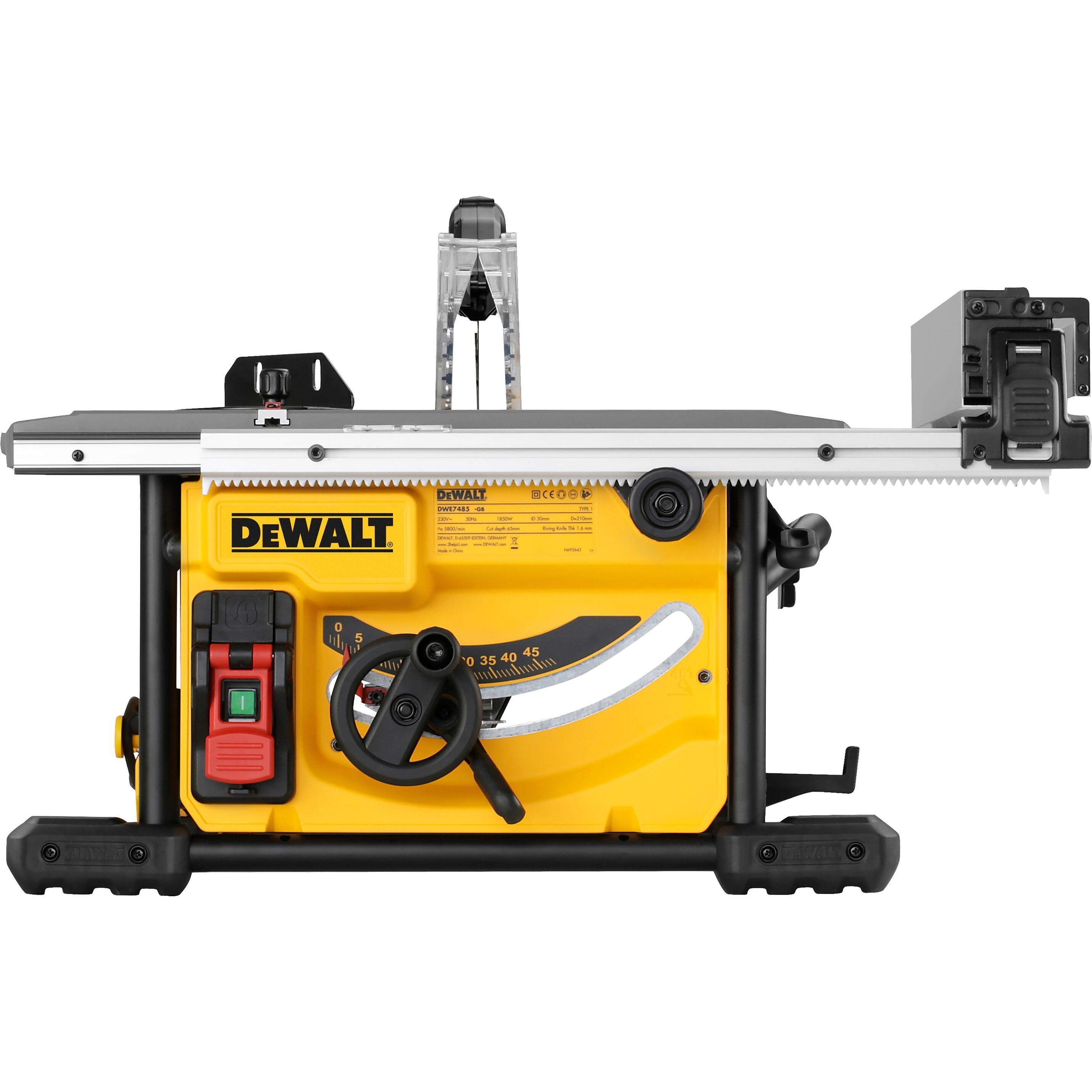 DeWalt, Tischkreissäge, Kompakte Tischkreissäge