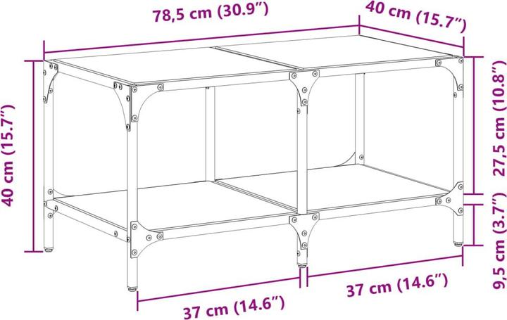 Image du produit vidaXL Couchtisch
