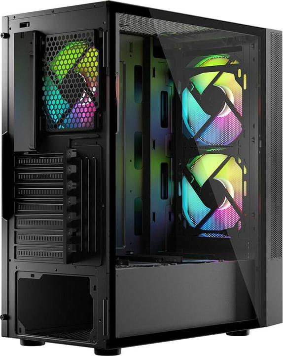 Produktbild Logic ARYA ARGB MINIDI USB-3.0-Gehäuse schwarz (ATX)
