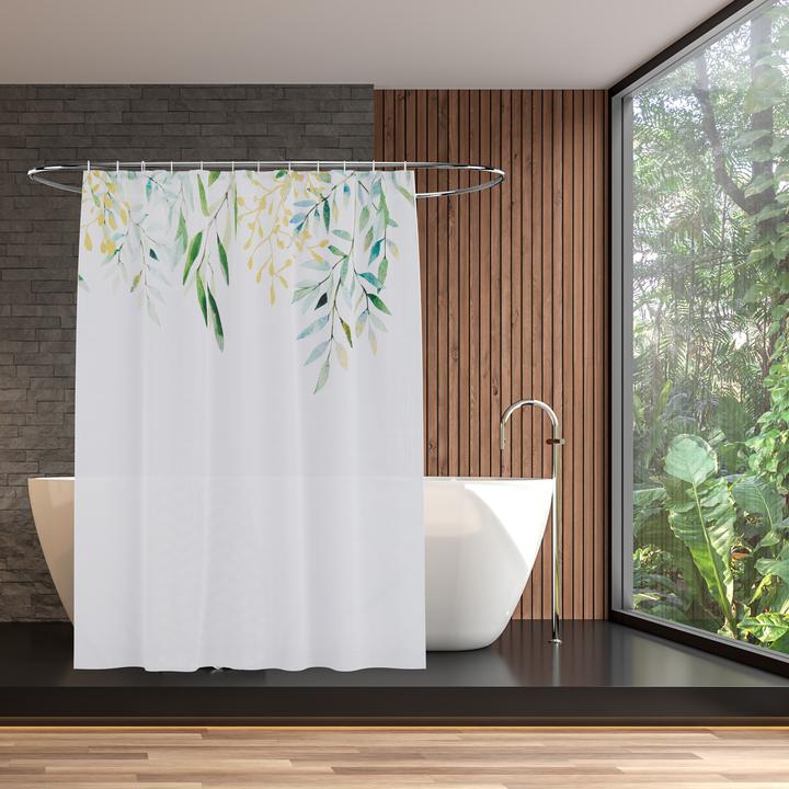 Actual product image Relaxdays Shower screen (180 x 0.1 x 200 cm)