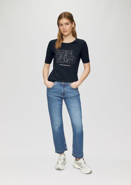 Immagine prodotto S.Oliver T-Shirt Jersey-T-Shirt im Slim Fit mit Frontprint (40)