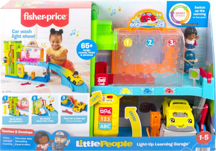 Produktbild Mattel Fisher-Price - Little People Car Center (Nordics) (HRC60)