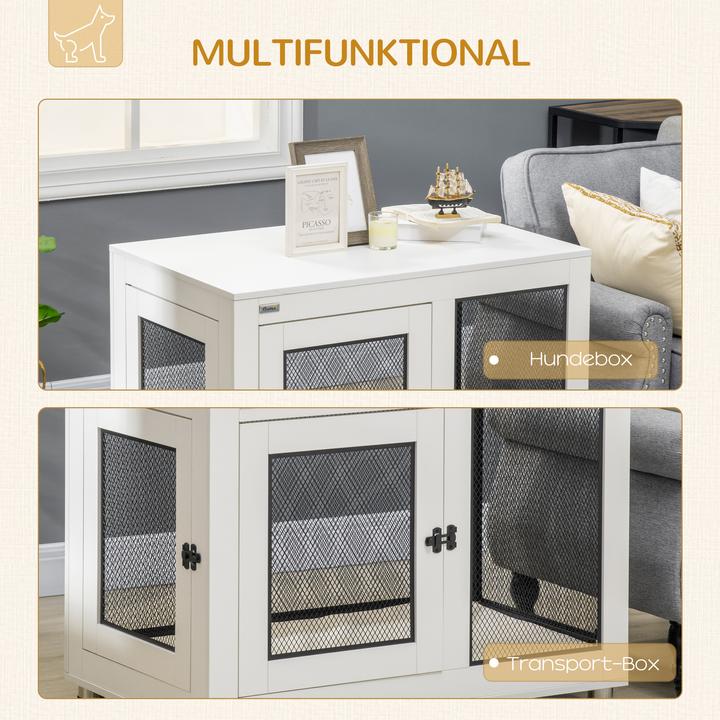 Actual product image PawHut Dog cage with table top (Dog house)