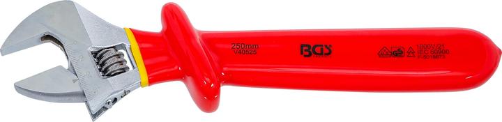 Actual product image BGS VDE Adjustable Wrench max. 38 mm (38 mm)