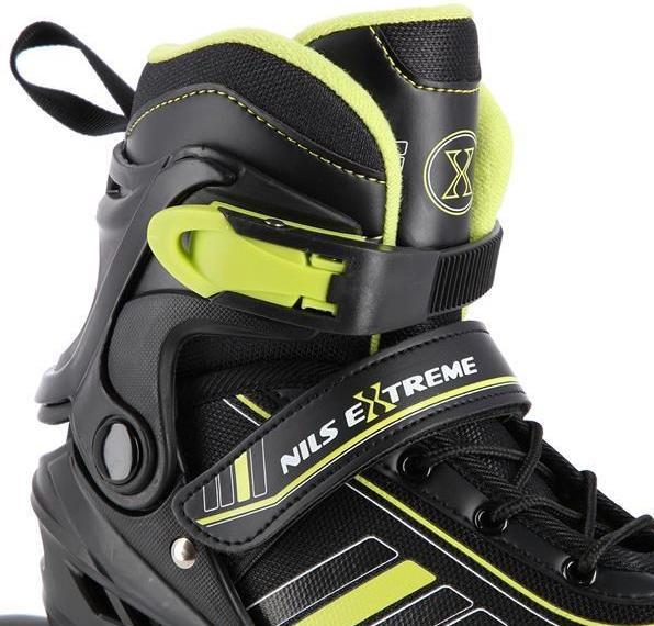 Produktbild Nils Rolki Extreme NH18191 z wymienną płozą regulowane czarne r. 39-43 (39, 40, 41, 42, 43)