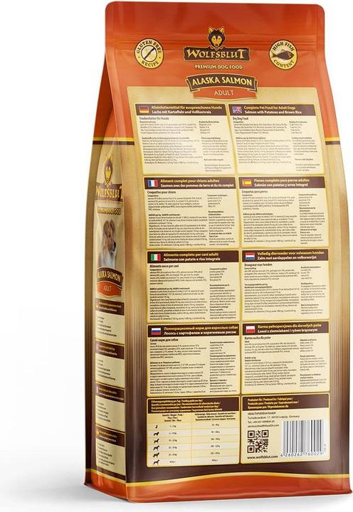 Produktbild Wolfsblut Alaska Salmon Lachs & Kartoffel (Adult, 1 Stk., 2000 g)
