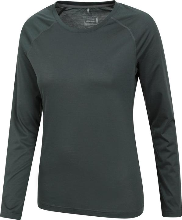 Actual product image Mountain Warehouse Womens/Ladies Quick Dry Long-Sleeved Top (48)