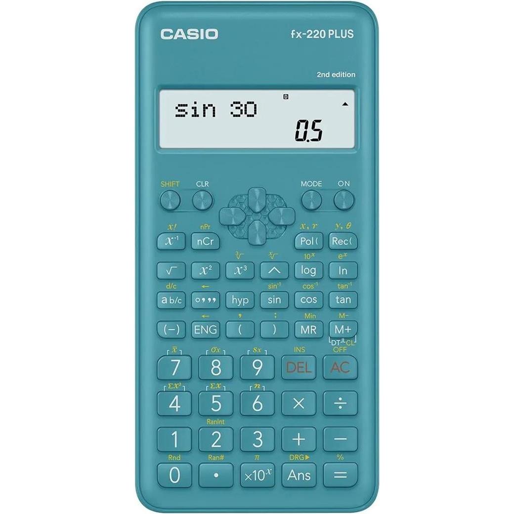 Casio, Taschenrechner, FX-220 Plus Taschenrechner Tasche Wissenschaftlicher Taschenrechner (Batterien)