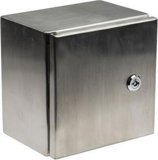 Produktbild RS PRO IP66 Wall Box, S/Steel, 200x200x150mm (Gehäuse)