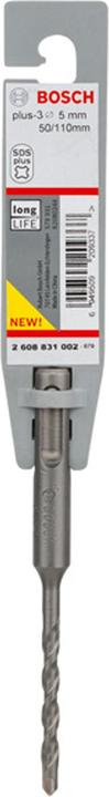 Image du produit Bosch Zubehör Foret à marteau plus-3 5x50x110mm (5 millimètres)