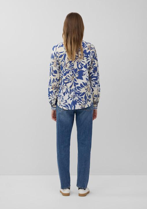 Immagine prodotto s.Oliver Bluse Tunikabluse aus Viskosemix mit All-over-Print (44)