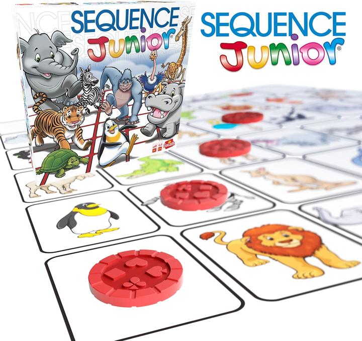 Actual product image Goliath Toys Sequence Junior Game (2 - 4 Players)