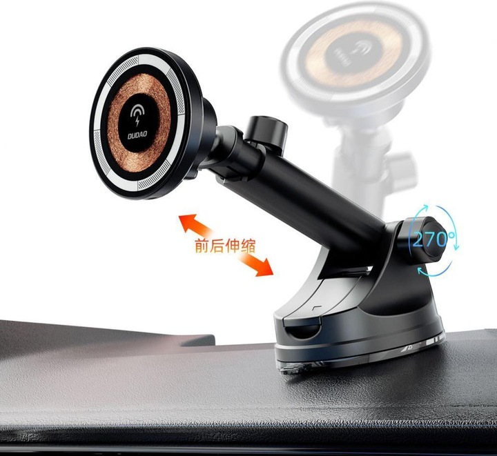 Image du produit Dudao F12MAX+ Chargeur sans fil 15W et support voiture
