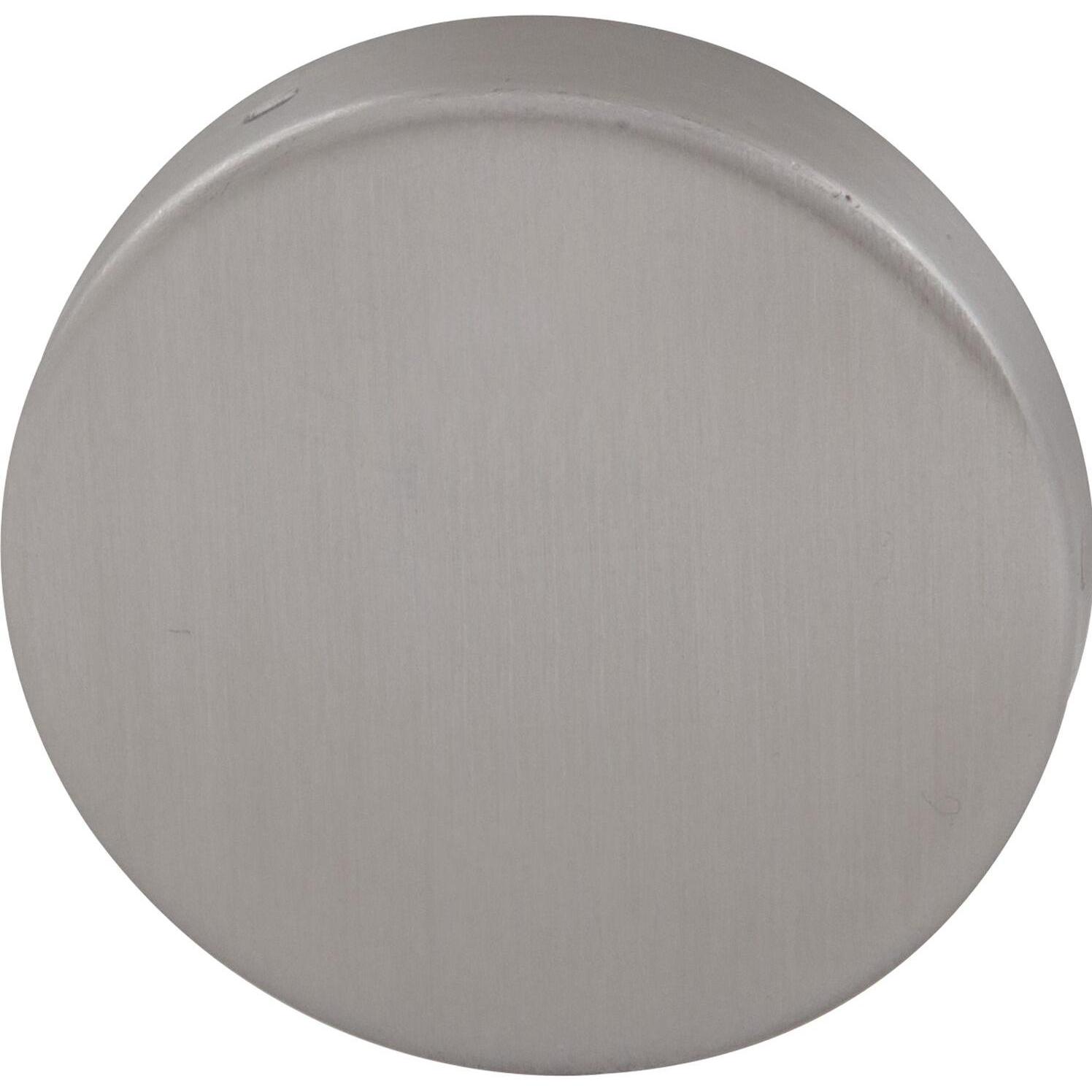 Marchesi, Türgriff + Fenstergriff, Blindrosette ø 52x10mm Abdeckung 3 Edelstahl matt (Türgarnitur)