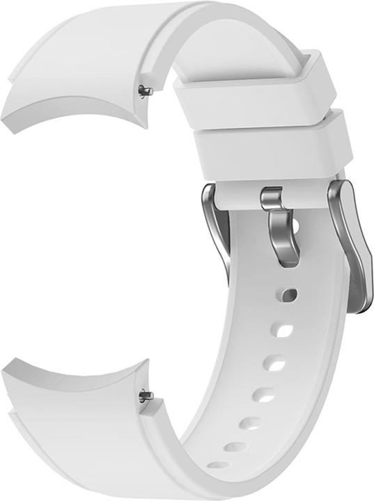Produktbild König Design Sport Ersatz Armband für Samsung Galaxy Watch 4 Classic 46 mm Silikon Band Loop (Silikon)
