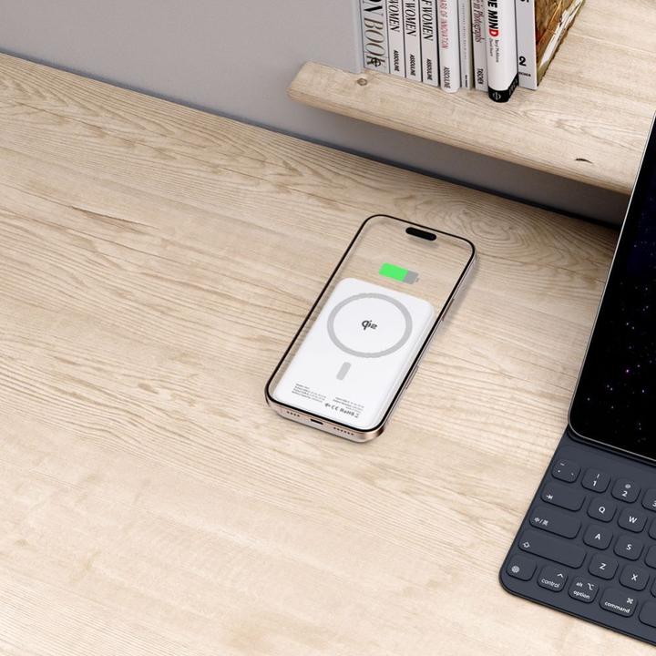 Immagine prodotto Tech-Protect Banca di energia PB24 LIFEMAG QI2 MAGSAFE POWER BANK 10000MAH Bianco (10000 mAh)