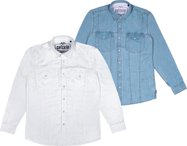 Produktbild Checker Original Hemd Dynasty Denim (L)