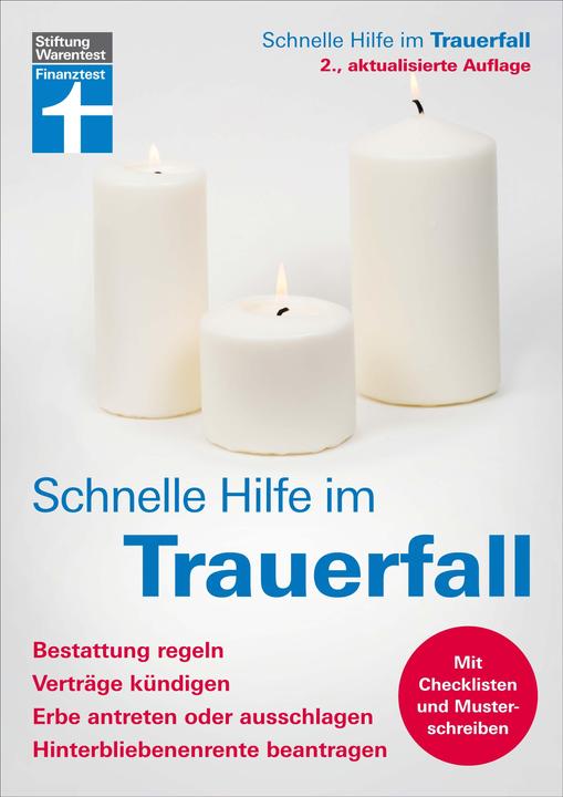 Produktbild Schnelle Hilfe im Trauerfall (Deutsch, Sophie Zobel Mecchia, 2021)