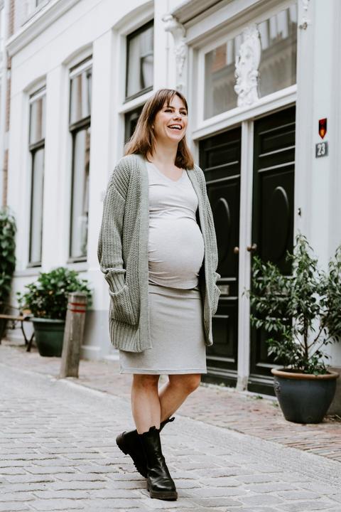 Produktbild Baby's only Umstandsstrickjacke Glow urban green - S (S)