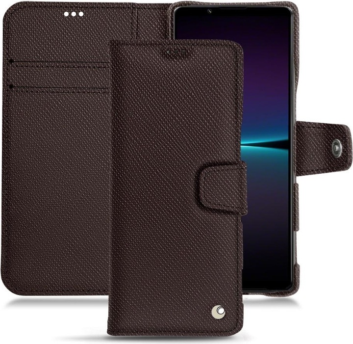 Actual product image Noreve Leather wallet with horizontal flap (Sony Xperia 1 IV)