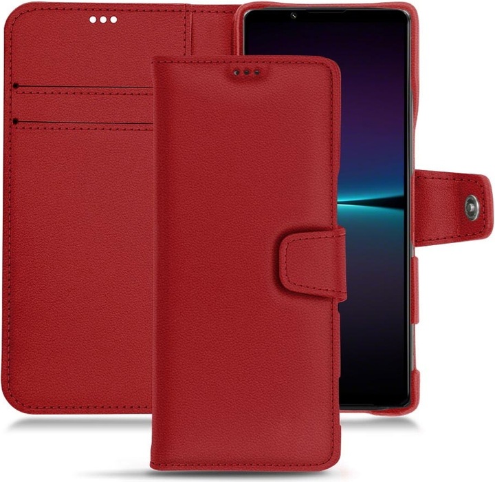 Actual product image Noreve Leather wallet with horizontal flap (Sony Xperia 1 IV)