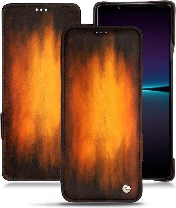 Actual product image Noreve Horizontal leather flap shell (Sony Xperia 1 IV)