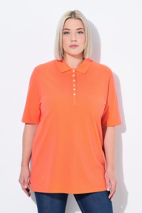 Actual product image Ulla Popken Pique Polo Shirt (60)