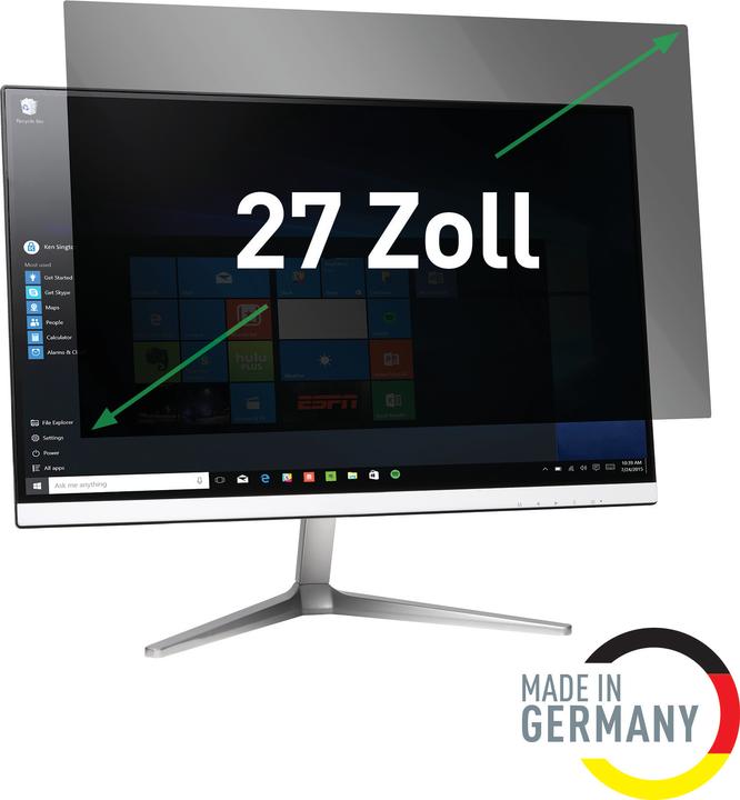 Produktbild Leitz Blickschutzfilter Monitor 27" 16:9 (27", 16:9)