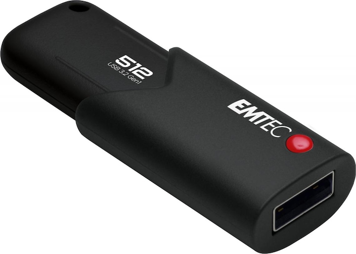 Produktbild Emtec B120 Click Secure (512 GB, USB-A, USB 3.2)