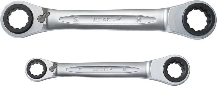 Productafbeelding KS Tools 4 in 1 GEARplus omkeerbare dubbele ratel ringsleutelset (30 mm, 22 mm, 24 mm, 28 mm, 26 mm, 21 mm, 31 mm, 34 mm, 29 mm, 27 mm, 36 mm, 35 mm, 23 mm, 33 mm, 25 mm, 32 mm)