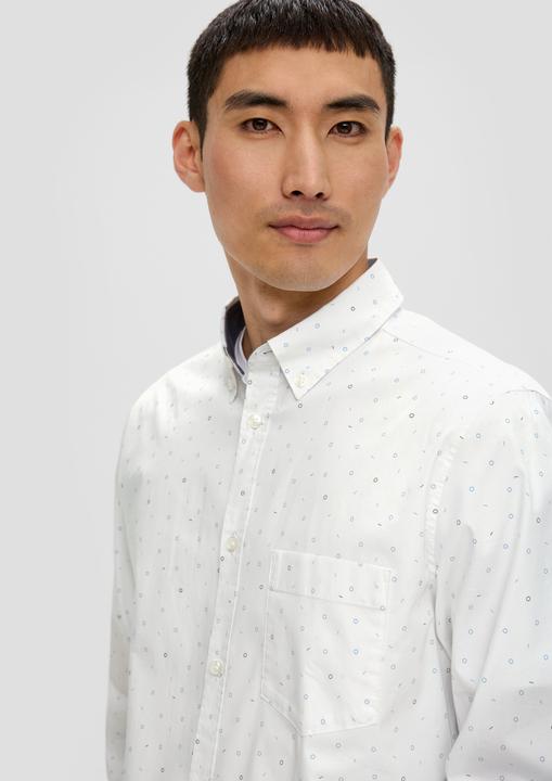 Immagine prodotto s.Oliver Hemd Slim: Hemd mit Allover-Print (3XL)