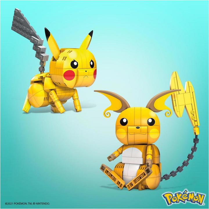 Image du produit Mega Construx Pokémon Coffret Trio Évolution Pikachu - Jeu de construction - Dès 7 ans