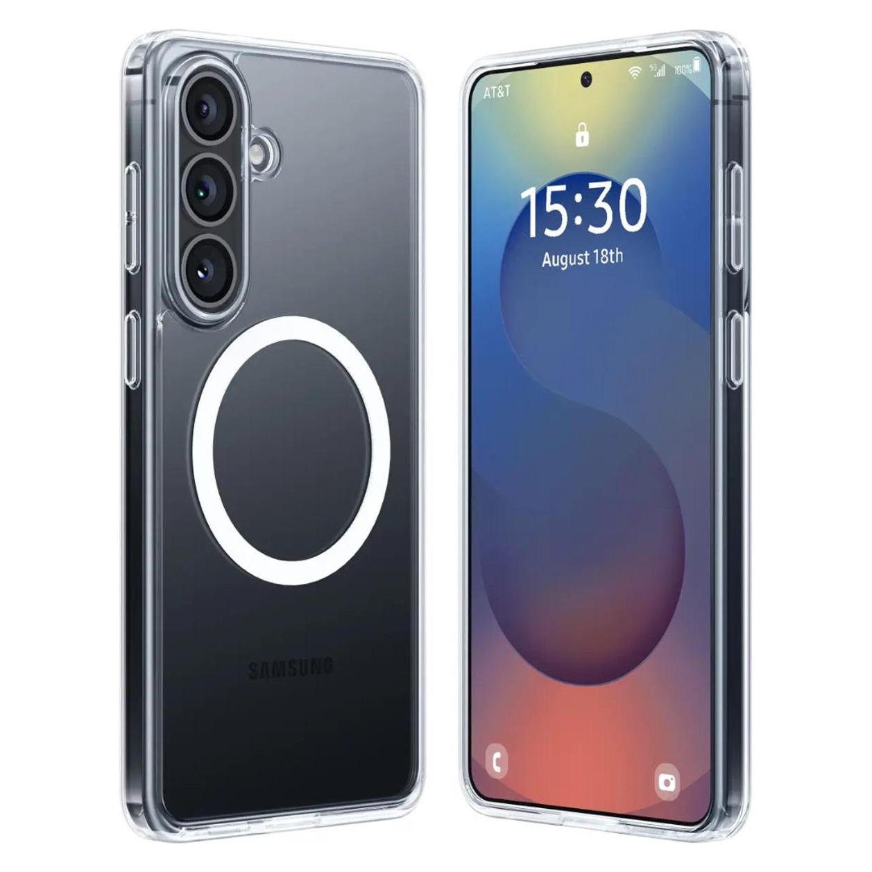 Torras - Guardian Magnetic Series - Samsung Galaxy S26 - Clear (Samsung Galaxy S26), Smartphone Hülle, Transparent