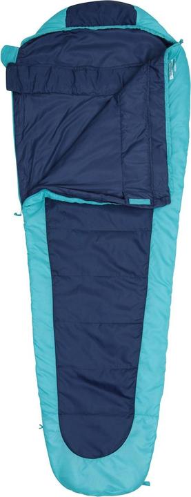 Actual product image Mountain Warehouse Unisex Adult Microlite 500 Left Zip Midseason Mummy Sleeping Bag (215 cm)