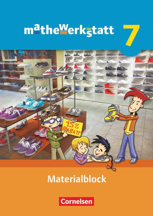 Produktbild mathewerkstatt 7. Allgemeine Ausgabe. Materialblock (Deutsch, Joachim Prediger Poloczek, 2014)