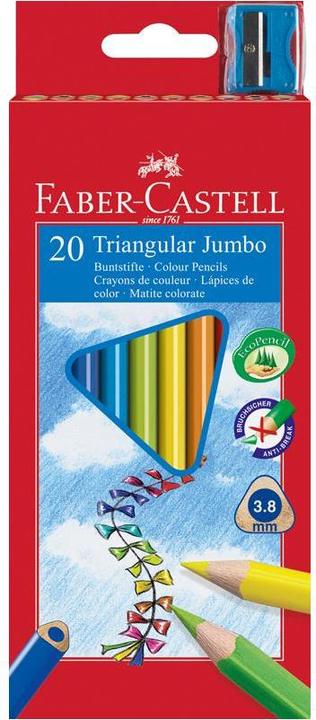Faber-Castell Junior Grip Crayon 20 colors (20x)