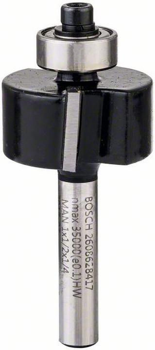 Produktbild Bosch Professional Zubehör Falzfräser, 1/4-Zoll, D1 25,4 mm, L 12,7 mm, G 54 mm