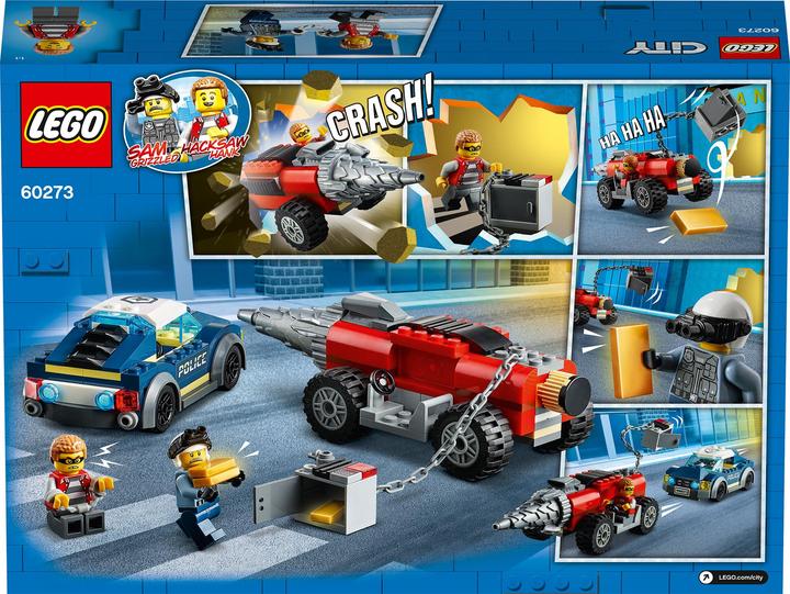 Immagine prodotto LEGO Tracciamento della città del veicolo di perforazione (60273, LEGO City)