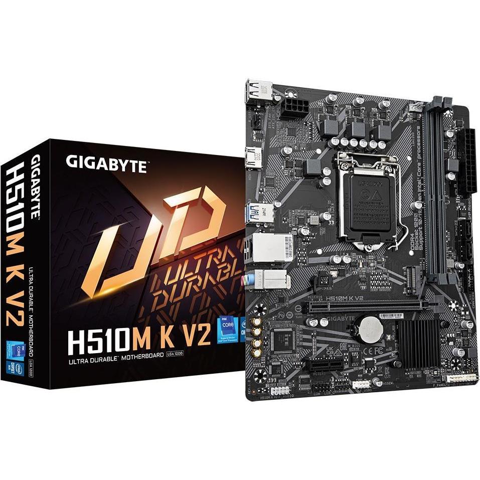 Gigabyte H510M K V2 (LGA 1200, Intel H470 Express, mATX), Mainboard