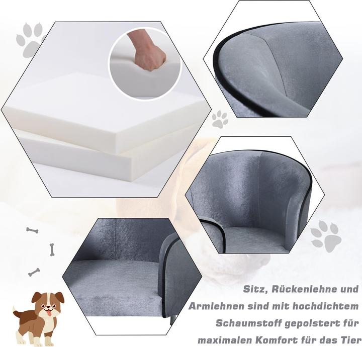 Image du produit PawHut Canapé pour animaux de compagnie (Chien)