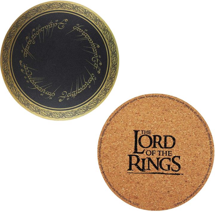 Produktbild Cinereplicas Lord of the Rings: Coaster (Set of 4) (4x, Glasuntersetzer)