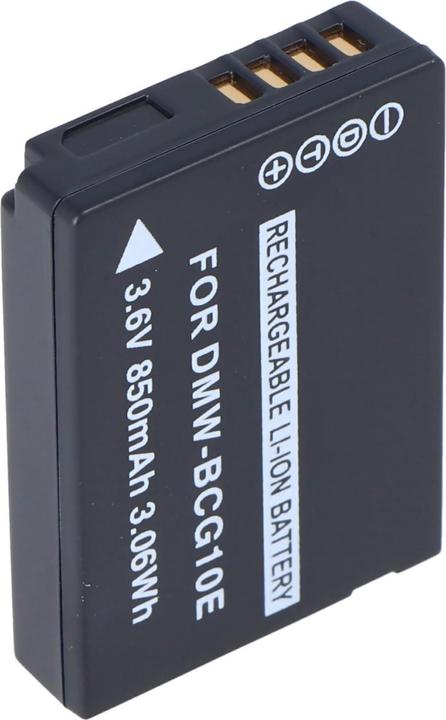 Image du produit Panasonic Batterie DMC-TZ6 Batterie DMW-BCG10GK, BP-DC7-E, DMW-BCG10, DMW-BCG10PP, DMW-BCG10E (Batterie de l'appareil photo)