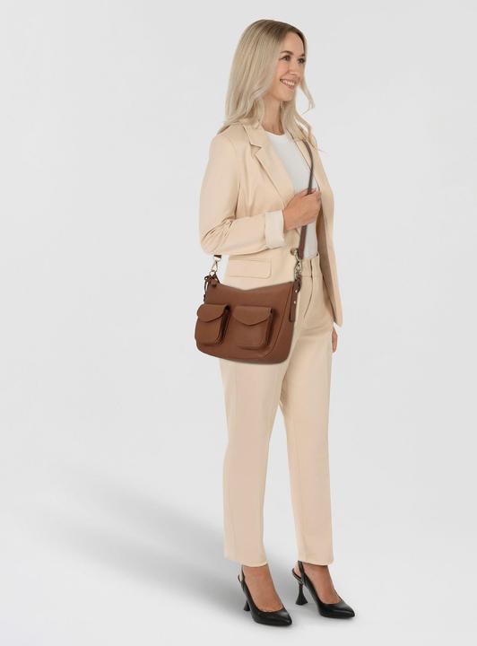 Actual product image Fossil Jolie Schultertasche Leder 27 cm