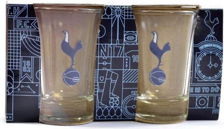 Actual product image Tottenham Hotspur FC Shot glasses 2Pack (0.40 dl, 2 x, Shot glass)