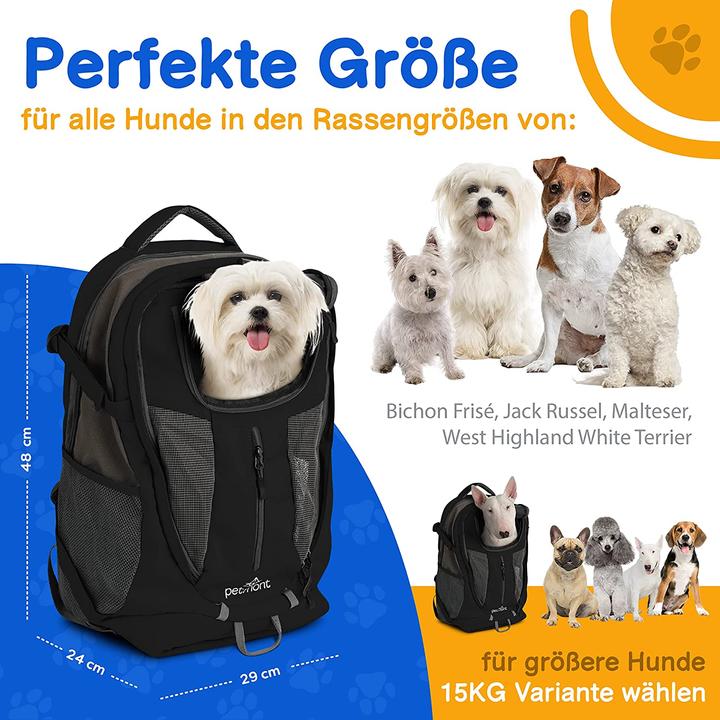 Produktbild Petmont Hunderucksack (Hund, Atmungsaktiv)