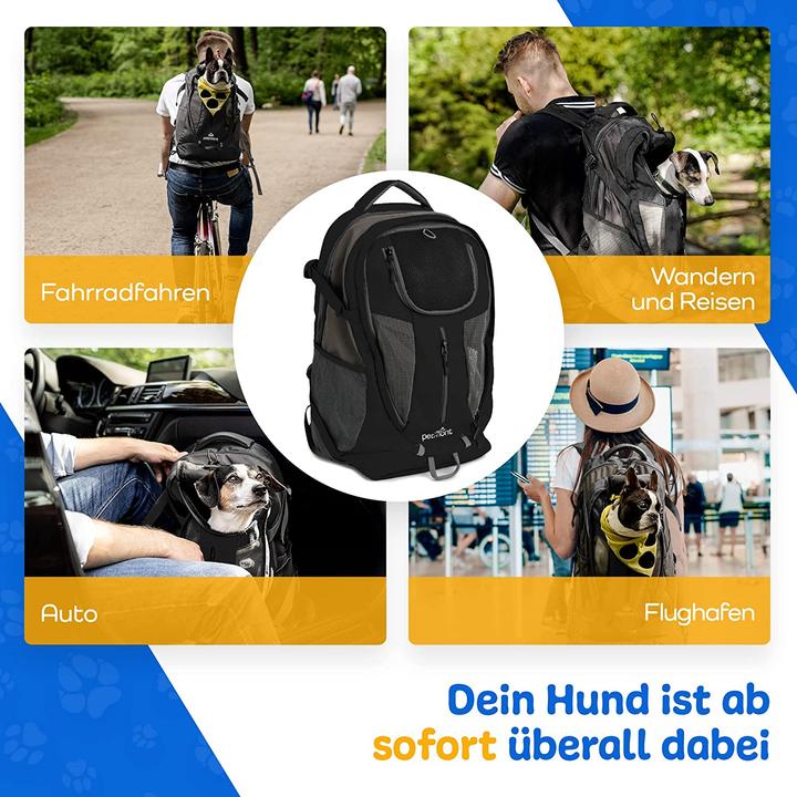 Produktbild Petmont Hunderucksack (Hund, Atmungsaktiv)