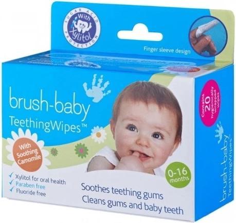Actual product image Brush-Baby Zahnungstücher (1x)