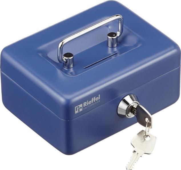 Actual product image Rieffel Children's money box blue KIKA-BLAU